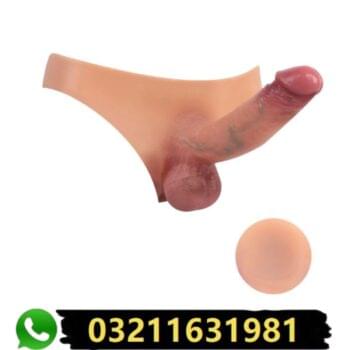 realistic-dildo-with-flexible-pants-strap-pants-shorts